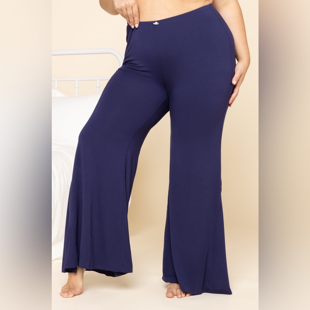 POPFLEX- Deep Sleep Bell Bottoms - Night Navy